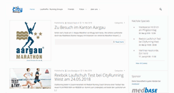 Desktop Screenshot of cityrunning.ch